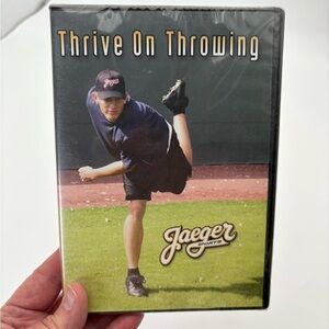 Jaeger Sports Thrive On Throwing DVD - in sealed packaging